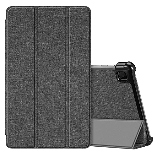 Fintie Hülle für Samsung Galaxy Tab A7 Lite 8.7 2021 - Ultra Schlank Kunstleder Schutzhülle Cover für Samsung Galaxy Tab A7 Lite 8.7 Zoll SM-T225/T220 Tablet, Dunkelgrau von Fintie