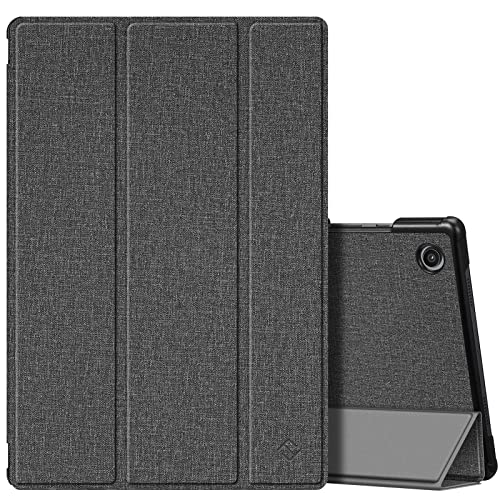 Fintie Hülle für Samsung Galaxy Tab A8 10.5 2021 - Ultra Schlank Kunstleder Schutzhülle Cover mit Auto Schlaf/Wach Funktion für Tab A8 10.5 Zoll SM-X200/X205/X207 Tablet, Jeansoptik dunkelgrau Fintie Hülle für Samsung Galaxy Tab A8 10.5 2021 - Ultra Schlank Kunstleder Schutzhülle Cover mit Auto Schlaf/Wach Funktion für Tab A8 10.5 Zoll SM-X200/X205/X207 Tablet, Jeansoptik dunkelgrau von FINTIE