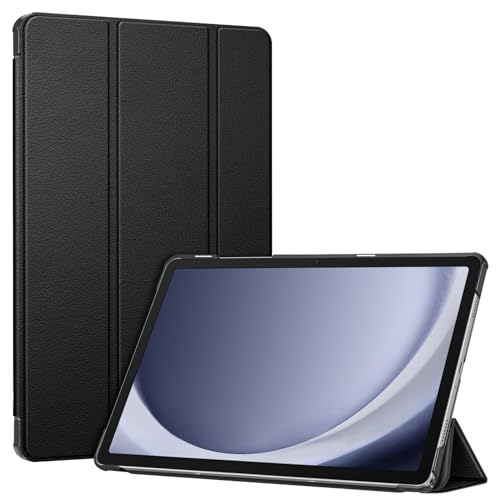 Fintie Hülle für Samsung Galaxy Tab A9 Plus 11 Zoll 2023, Ultradünne Kunstleder Schutzhülle mit Auto Schlaf/Wach Funktion Cover für Tablet A9+ SM-X210/X216/X218, Schwarz von Fintie