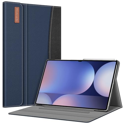 Fintie Hülle für Samsung Galaxy Tab S10 Ultra/S9 Ultra/S8 Ultra 14.6 Zoll Tablet, Multi-Winkel Betrachtung Folio Schutzhülle mit Dokumentschlitze und Auto Schlaf/Wach, Marineblau Fintie Hülle für Samsung Galaxy Tab S10 Ultra/S9 Ultra/S8 Ultra 14.6 Zoll Tablet, Multi-Winkel Betrachtung Folio Schutzhülle mit Dokumentschlitze und Auto Schlaf/Wach, Marineblau von FINTIE