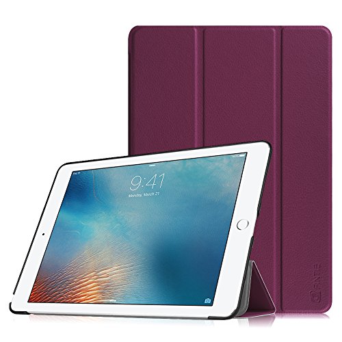 Fintie Hülle für iPad Pro 9.7 Zoll - Ultradünne Superleicht Schutzhülle SlimShell Case Cover Tasche Etui mit Auto Schlaf/Wach und Standfunktion for iPad Pro 9.7 Zoll (2016 Modell), Lila von Fintie