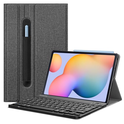 Fintie Keyboard Case for Samsung Galaxy Tab S6 Lite 10.4" SM-P610/ P615 2020 (Italian Layout), Grey von Fintie