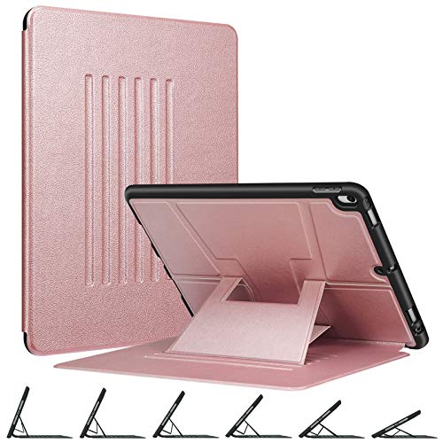 Fintie Magnetische Standhülle für iPad Air 10,5 Zoll (3. Generation) 2019/iPad Pro 10,5 Zoll 2017, Multi-Angle Viewing Rugged Soft TPU Back Cover mit Stifthalter, Auto Wake/Sleep, Rose Gold von Fintie