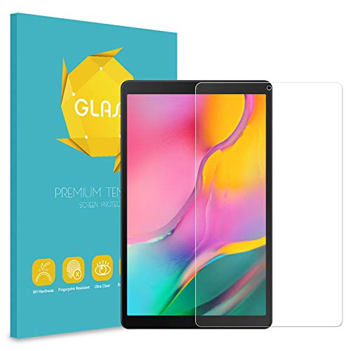 Fintie Panzerglas Schutzfolie für Samsung Galaxy Tab A 10.1 2019 - Klar HD 9H stark Kratzfest Hartglas Displayschutzfolie Glasfolie Displayfolie für Galaxy Tab A 10.1 Zoll SM-T510/T515 2019 Tablet von Fintie