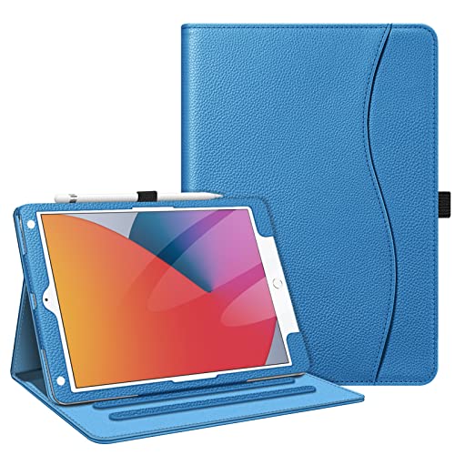 Fintie Schutzhülle für iPad 9. Generation (2021) 10.2 Zoll – [Eckenschutz] Multi-Winkel-Standfunktion mit Tasche und Stifthalter, auch passend für iPad 8. Generation 2020/7. Generation 2019 von Fintie