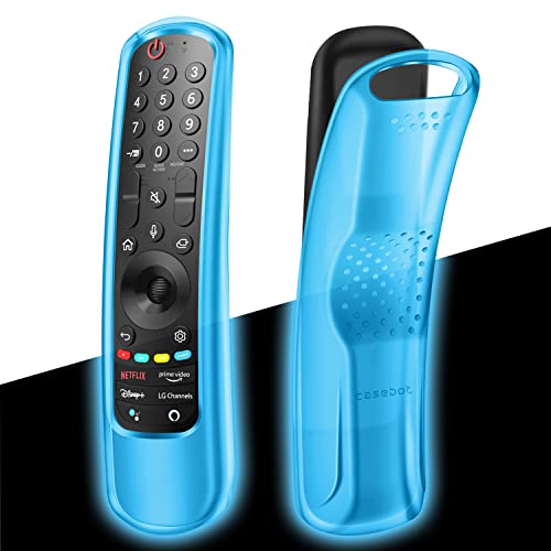 Fintie Silikon-Schutzhülle für LG MR24GN MR24GA MR23GN MR23GA MR22GN MR22GA AN-MR21GA Fernbedienung, leicht, rutschfest, stoßfest, Schutzhülle für LG Smart TV Magic Remote 2021–2024, Himmelblau Fintie Silikon-Schutzhülle für LG MR24GN MR24GA MR23GN MR23GA MR22GN MR22GA AN-MR21GA Fernbedienung, leicht, rutschfest, stoßfest, Schutzhülle für LG Smart TV Magic Remote 2021–2024, Himmelblau von FINTIE