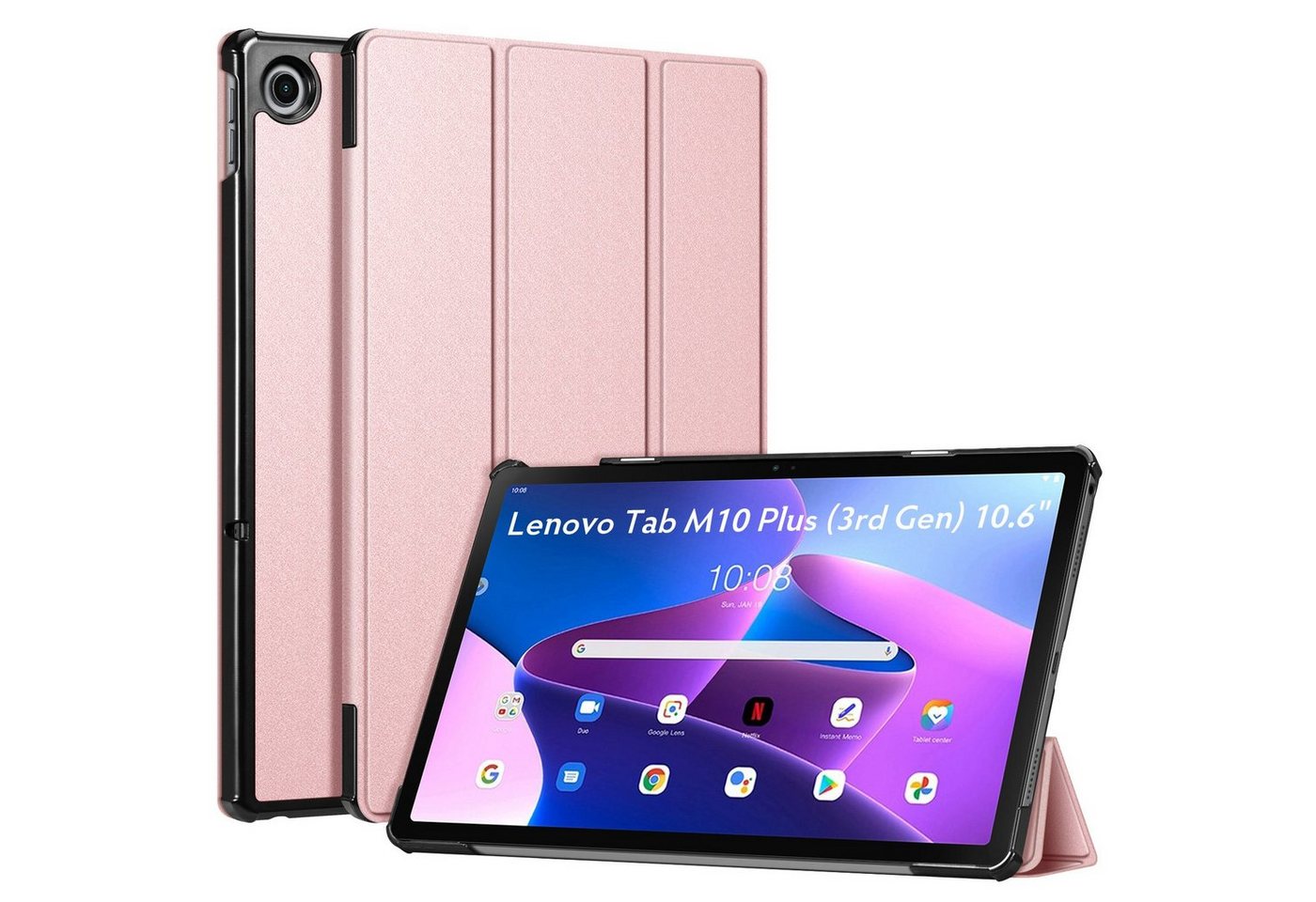Fintie Tablet-Hülle Hülle für Lenovo Tab M10 Plus (3rd Gen) 10,6 Zoll 2022, Ultradünne Flip Case Cover mit Auto Schlaf/Wach und Ständer Funktion für Lenovo M10 Plus (3. Generation) 10.6 von Fintie