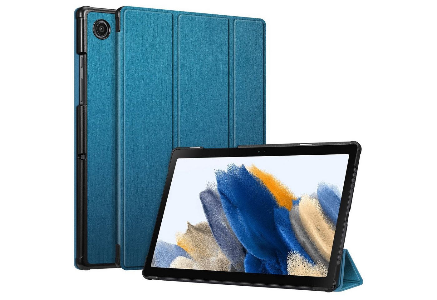 Fintie Tablet-Hülle Hülle für Samsung Galaxy Tab A8 10.5 2021 - Ultra Schlank Kunstleder Schutzhülle Cover mit Auto Schlaf/Wach Funktion für Tab A8 10.5 Zoll SM-X200/X205/X207 Tablet von Fintie