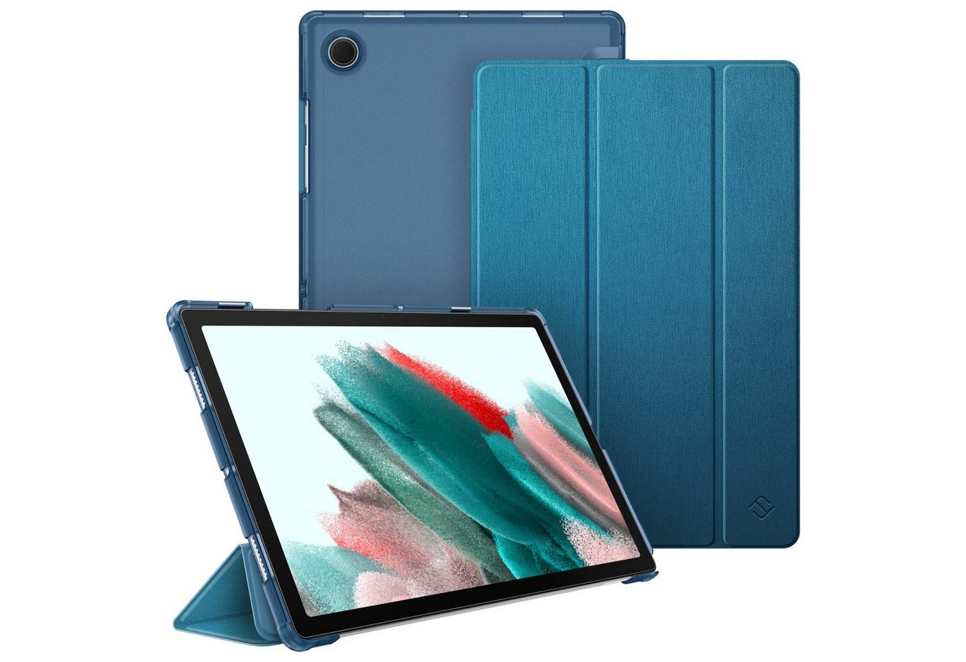 Fintie Tablet-Hülle Hülle für Samsung Galaxy Tab A8 10.5 Zoll 2021 SM-X200/X205/X207 10.5 Zoll, Ultradünn Hülle mit Transparenter Rückseite Cover und Auto Schlaf/Wach von Fintie