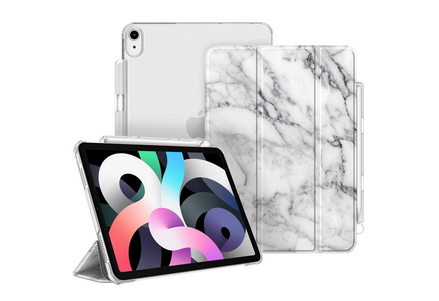 Fintie Tablet-Hülle Hülle für iPad Air 5. Generation 2022 / iPad Air 4. Generation 2020, ultradünne leichte Hülle mit Stifthalter und Auto Schlaf/Wach Funktion von Fintie