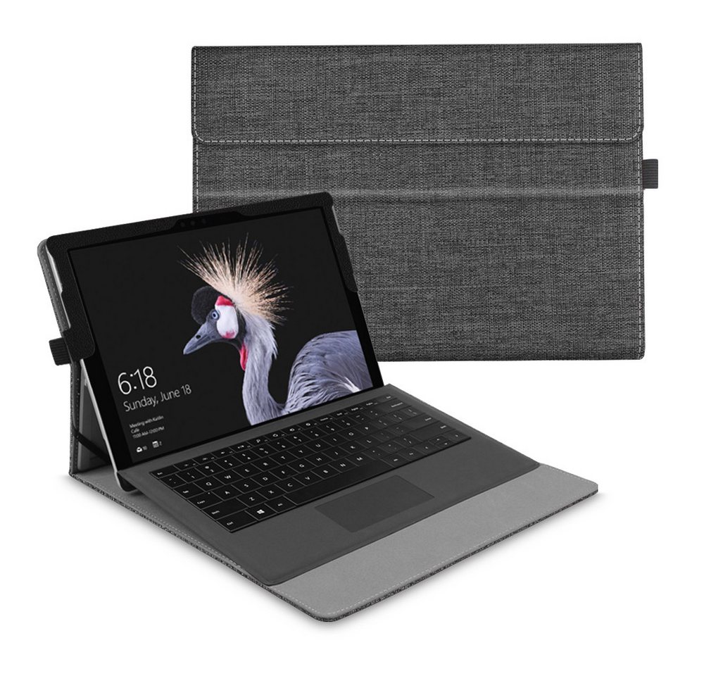 Fintie Tablet-Hülle für Microsoft Surface Pro 7+/ Pro 7/ Pro 6/ Pro 5/ Pro 4/ Pro 3 12,3'', Multi-Sichtwinkel Tasche Hülle aus Kunstleder, Type Cover kompatibel von Fintie