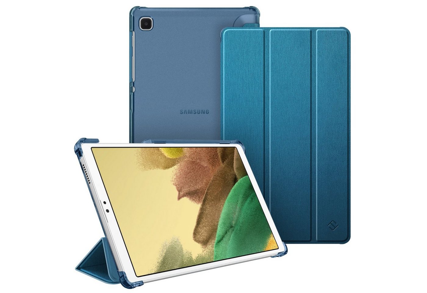 Fintie Tablet-Hülle für Samsung Galaxy Tab A7 Lite 8.7 Zoll 2021 SM-T225/T220, Ultradünn Schutzhülle mit Transparenter Rückseite Abdeckung von Fintie