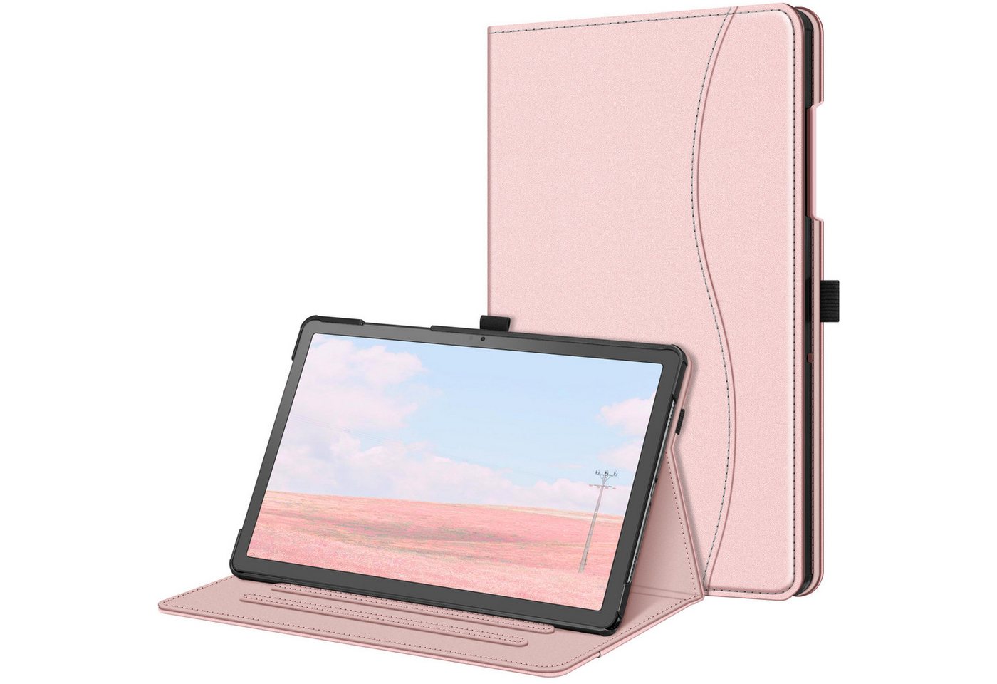 Fintie Tablet-Hülle für Samsung Galaxy Tab A9 Plus 11 Zoll 2023 SM-X210/X216/X218, Multi-Winkel Folio Hülle Dokumentenfach und Auto Schlaf/Wach Funktion von Fintie