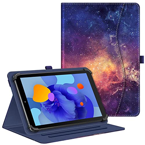 Fintie Tablet Universal Hülle für 9 10 10,1 Zoll- Multi-Winkel Schutzhülle für Blackview Tablet 10 Zoll/Tab 30 2024, TECLAST M50HD/M50/P40HD/T45HD, DOOGEE/Sgin/HotLight Tablet 10 10.5 Zoll, Galaxie von Fintie