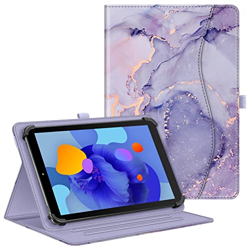 Fintie Tablet Universal Hülle für 9 10 10,1 Zoll- Multi-Winkel Schutzhülle für Blackview Tablet 10 Zoll/Tab 30 2024, TECLAST M50HD/M50/P40HD/T45HD, DOOGEE/Sgin/HotLight Tablet 10 10.5 Zoll, Lila von Fintie