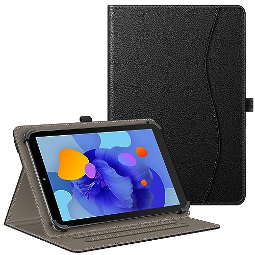 Fintie Tablet Universal Hülle für 9 10 10,1 Zoll- Multi-Winkel Schutzhülle für Blackview Tablet 10 Zoll/Tab 30 2024, TECLAST M50HD 2024, Freeski/HotLight/Wqplo Tablet 10 10.1 10.5 Zoll, Schwarz von Fintie