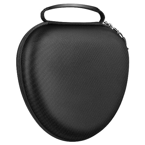 Fintie Tasche Kompatibel mit AirPods Max Kopfhörern, Ersatz-Reiseschutz-Aufbewahrungstasche Hülle Case mit Auto Wake/Sleep, Schwarz Fintie Tasche Kompatibel mit AirPods Max Kopfhörern, Ersatz-Reiseschutz-Aufbewahrungstasche Hülle Case mit Auto Wake/Sleep, Schwarz von FINTIE