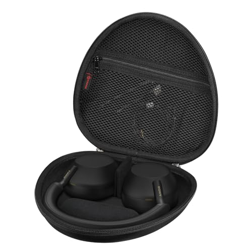 Fintie Tasche für Sony WH1000XM5/ WH1000XM4/ WHCH720N/ WHCH710N/ WHCH700N/ WHXB910N/ WHXB900N/ Bose 700/ QC35 II kabellose Noise Cancelling Kopfhörer, Ersatz-Reiseschutz-Aufbewahrungstasche Hülle Case von Fintie