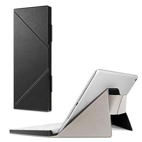 FINTIE Trage-Hülle kompatibel mit Apple Magic Keyboard (MLA22LL) - Schmale, leichte Schutz-Tasche Standfunktion kompatibel mit iPhone/iPad Pro/Air/Mini/iMac, Schwarz von FINTIE