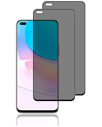 Fiokxie [2 Stück] Sichtschutz für HUAWEI P40 - Anti-Spy Sichtschutzfolie 9H Härte, Anti-Spähen Privatsphäre Schutzfolie,Gehärtetes Glas Folie Blickschutzfolie, Privacy Screen mit Anti Spy, Kratzfest von Fiokxie