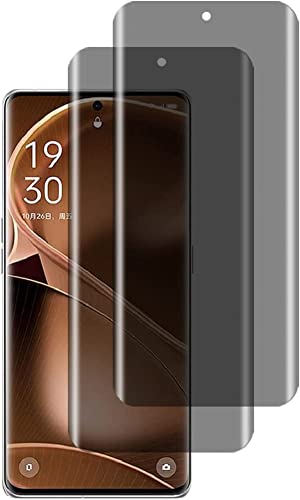 Fiokxie [2 Stück] Sichtschutz für Realme 10 Pro Plus - Anti-Spy Sichtschutzfolie 9H Härte, Anti-Spähen Privatsphäre Schutzfolie,Gehärtetes Glas Folie Blickschutzfolie, Privacy Screen mit Anti Spy von Fiokxie