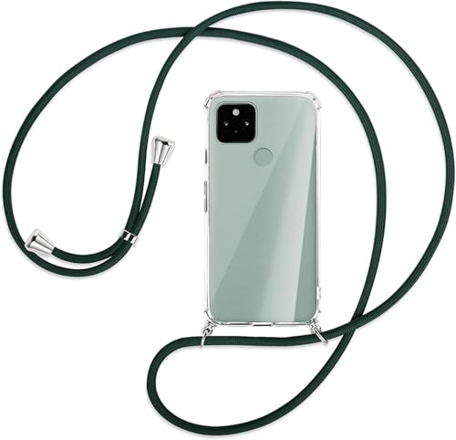 Handykette kompatibel mit Google Pixel 5 Hülle Silikon - Handy Hülle mit Kordel zum Umhängen - Flexible Necklace Hülle Transparent Silikon Handyhülle Case mit Kette Stossfest Schutzhülle Handykette kompatibel mit Google Pixel 5 Hülle Silikon - Handy Hülle mit Kordel zum Umhängen - Flexible Necklace Hülle Transparent Silikon Handyhülle Case mit Kette Stossfest Schutzhülle von Fiokxie
