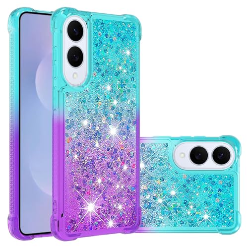 Hülle Glitzer für Samsung Galaxy S25 Edge, Handyhülle Quicksand Gradient Glitzer, FlüssigTreibsand TPU Silikon Cover, Anti-Fall Stoßfeste Bumper Schutzhülle Protective Case,Blau-Lila Hülle Glitzer für Samsung Galaxy S25 Edge, Handyhülle Quicksand Gradient Glitzer, FlüssigTreibsand TPU Silikon Cover, Anti-Fall Stoßfeste Bumper Schutzhülle Protective Case,Blau-Lila von Fiokxie