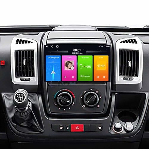Auto Radio Autospieler GPS Navigation Carplay/Android Autoradio 9 Zoll HD-Touchscreen Player, Ersatz für FIAT Ducato III 3 carado Bus Kasten 250 X250 X251 290 290X 2006/07-2024/05 Auto Radio Autospieler GPS Navigation Carplay/Android Autoradio 9 Zoll HD-Touchscreen Player, Ersatz für FIAT Ducato III 3 carado Bus Kasten 250 X250 X251 290 290X 2006/07-2024/05 von Fiorigo