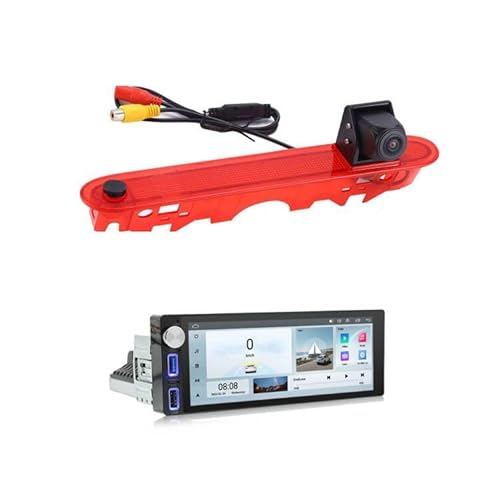 Auto Radio GPS Navi Navigation Carplay/Android Autoradio 7 Zoll HD-Touchscreen,Ersatz für Renault Kangoo II Master TWINGO 2008-2021/Mercedes Citan Tourer MIXTO 109 CDI(Mit passender Bremslichtkamera) von Fiorigo