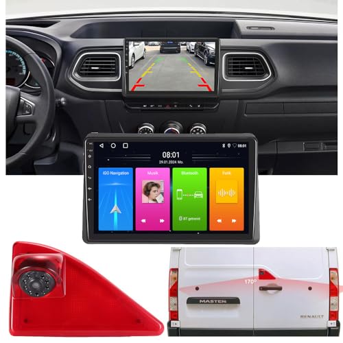【 Autoradio GPS Carplay/Android Navigation Player】 10 Zoll Android Autoradio Navigation + HD Nachtsicht Auto Bremslicht Rückfahrkamera Ersatz für Ni-ssanNV400 Bus Kasten Pritsche/Fahrgestell X62 X62B 【 Autoradio GPS Carplay/Android Navigation Player】 10 Zoll Android Autoradio Navigation + HD Nachtsicht Auto Bremslicht Rückfahrkamera Ersatz für Ni-ssanNV400 Bus Kasten Pritsche/Fahrgestell X62 X62B von Fiorigo
