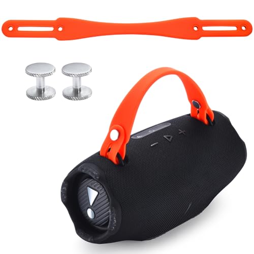 Fiorky Abnehmbarer Silikon-Griff für JBL Xtreme 4/3/2 tragbare BT-Lautsprecher, abnehmbares Lautsprecher-Griffband mit 2 Paar Schrauben, rutschfester Griff, Zubehör für JBL Xtreme 4 Fiorky Abnehmbarer Silikon-Griff für JBL Xtreme 4/3/2 tragbare BT-Lautsprecher, abnehmbares Lautsprecher-Griffband mit 2 Paar Schrauben, rutschfester Griff, Zubehör für JBL Xtreme 4 von Fiorky