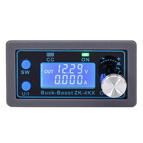 Fiorky DC-DC Step Down Step Up Spannungsregler 0,5–30 V 4 A, einstellbares CV geregeltes Labornetzteil, LCD-Display 35 W, 3 A, zum Aufladen von Solarbatterien von Fiorky