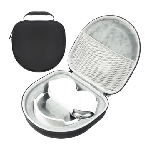 Fiorky Hartschalen-Smart-Case for Max, Kopfhörer-Reisetasche mit Netztasche, Schutzbox for kabellose Headsets, kompatibel mit Max von Fiorky