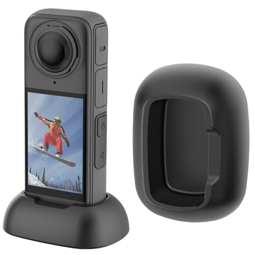 Fiorky Insta 360 X4-Halterung for Insta360 X4-Zubehör, Silikonbasis, Desktop-Halterung, rutschfeste Action-Kamera-Ständerbasis, Desktop-Schutz, aufrechte Basis for Insta 360 Fiorky Insta 360 X4-Halterung for Insta360 X4-Zubehör, Silikonbasis, Desktop-Halterung, rutschfeste Action-Kamera-Ständerbasis, Desktop-Schutz, aufrechte Basis for Insta 360 von Fiorky