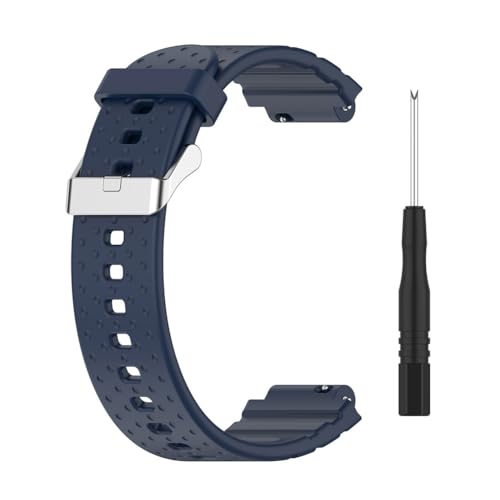 Fiorky Schnellverschluss-Silikon-Uhrenarmbänder, Ersatz-Smartwatch-Armband, einfarbig, Smartwatch-Gürtel, Silikonverdickung, wasserdicht, bequem, für Xplora X5 Play Kinderuhr von Fiorky