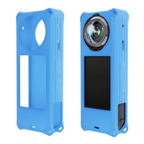 Fiorky Silicon Protective Case Kamera Linsenschutzschutz Anti-Kratzer-Kamera Allround-Schutzabdeckung Anti-Drop-Silikon-Schutzabdeckung Staubdicht for Inst360 x5-Kamerazubehör Fiorky Silicon Protective Case Kamera Linsenschutzschutz Anti-Kratzer-Kamera Allround-Schutzabdeckung Anti-Drop-Silikon-Schutzabdeckung Staubdicht for Inst360 x5-Kamerazubehör von Fiorky