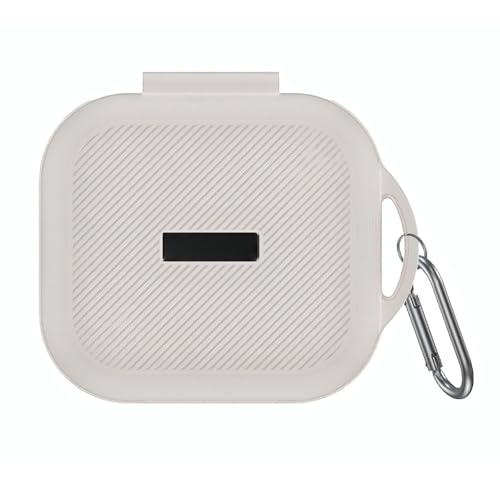 Fiorky Silikonhülle for TOZO OpenEgo True Wireless Open-Ear-Ohrhörer, stoßfeste Ganzkörper-Schutzhülle mit Karabiner-Ohrhörer-Hülle von Fiorky
