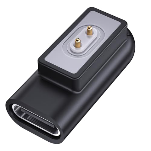 Fiorky USB-C Buchse auf für Xiomi Smartwatch Stecker Adapter 90 Grad Ladeadapter Ladegerät Adapter Anschluss für Xiomi Mi Band 8 Pro/8 für Redmi Watch 4 3 von Fiorky