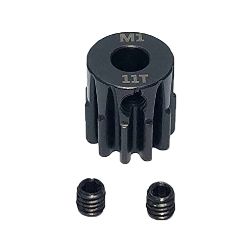 M1 5 mm Ritzelmotor 11–22t gebürsteter bürstenloser Motorritzel Getriebe Kohlenstoffstahl Ersatzteile für 1/8 RC Buggy LKW von Fiorky