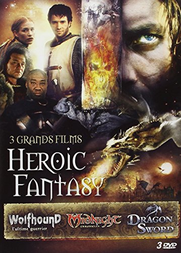 Coffret 3 grands films d'heroic fantasy : wolfhound ; midnight chronichles ; dragon sword [FR Import] von Fip