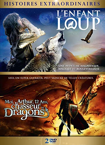 Coffret famille 2 films : l'enfant loup ; moi, arthur, 12 ans, chasseur de dragons [FR Import] von Fip
