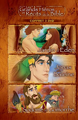 Coffret les grands héros et récits de la bible 3 films : jardin d'eden ; jonas et la baleine ; sodome et gomorrhe [FR Import] von Fip