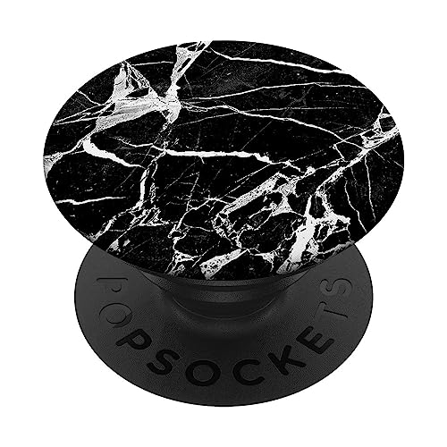 Black Popsocket Cool Perl Black Handy Popsockets schwarz PopSockets mit austauschbarem PopGrip von Fire Fit Designs