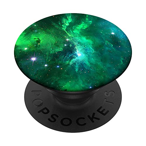 Grüne Jade Popsocket Jadegrün PopSocket Grüne Galaxie PopSockets mit austauschbarem PopGrip von Fire Fit Designs