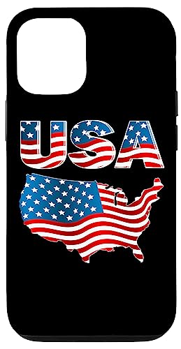 Hülle für iPhone 15 Pro Amerikanische Flagge Handyhüllen USA 4. Juli Geschenk Patriotisch von Fire Fit Designs