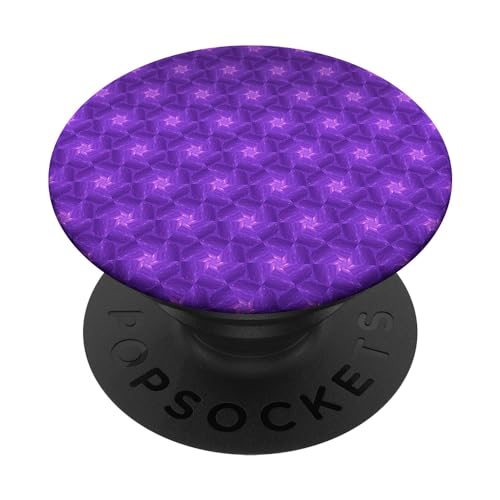 Lila Pop Socket Vintage PopSockets für Mädchen Niedlich Lila PopSockets mit austauschbarem PopGrip von Fire Fit Designs
