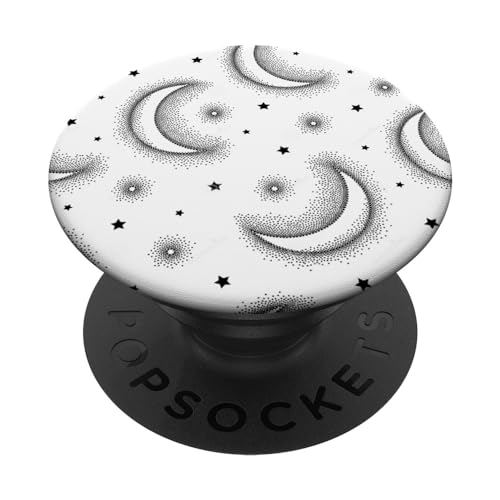 Moon Popsocket Boho PopSockets für Damen Vintage Moon PopSockets mit austauschbarem PopGrip Moon Popsocket Boho PopSockets für Damen Vintage Moon PopSockets mit austauschbarem PopGrip von Fire Fit Designs
