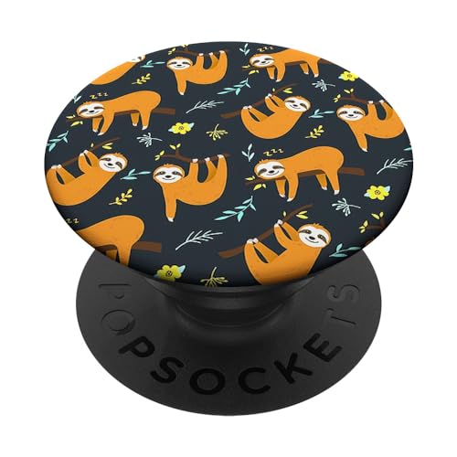 Nette Pop Socket Jungen Mädchen Kinder Telefon Pop Socket Faultier Niedlich PopSockets mit austauschbarem PopGrip Nette Pop Socket Jungen Mädchen Kinder Telefon Pop Socket Faultier Niedlich PopSockets mit austauschbarem PopGrip von Fire Fit Designs
