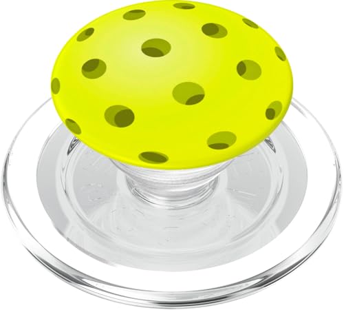 Pickleball -Pop -Sockel für Telefon Pickleball Ball PopSockets PopGrip für MagSafe von Fire Fit Designs