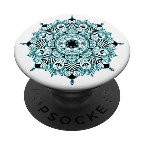 PopSockets Handy-Griff mit ausziehbarem Ständer, Yoga Peace PopSockets mit austauschbarem PopGrip von Fire Fit Designs